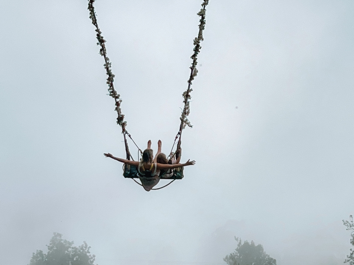Swing above the tea plantations | Daymaker
