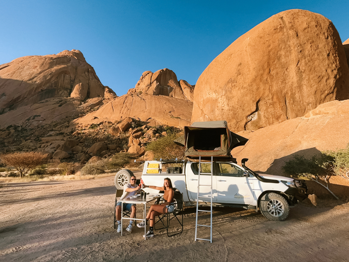 Must do: Camping with Rooftop Tent in Namibia | Daymaker