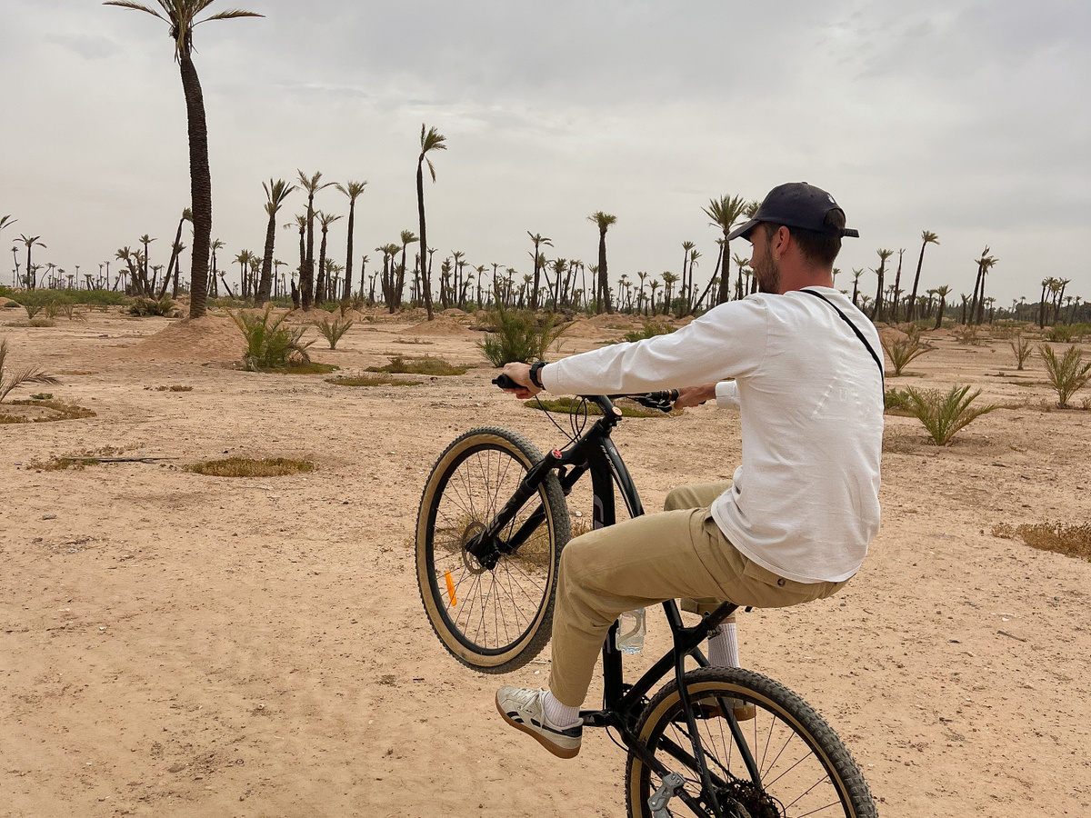 Cycling through Marrakesh's palmgroove | Daymaker