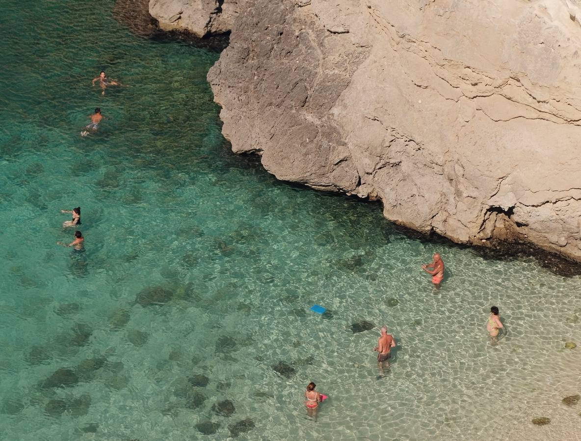 Morning swim in paradise | Daymaker