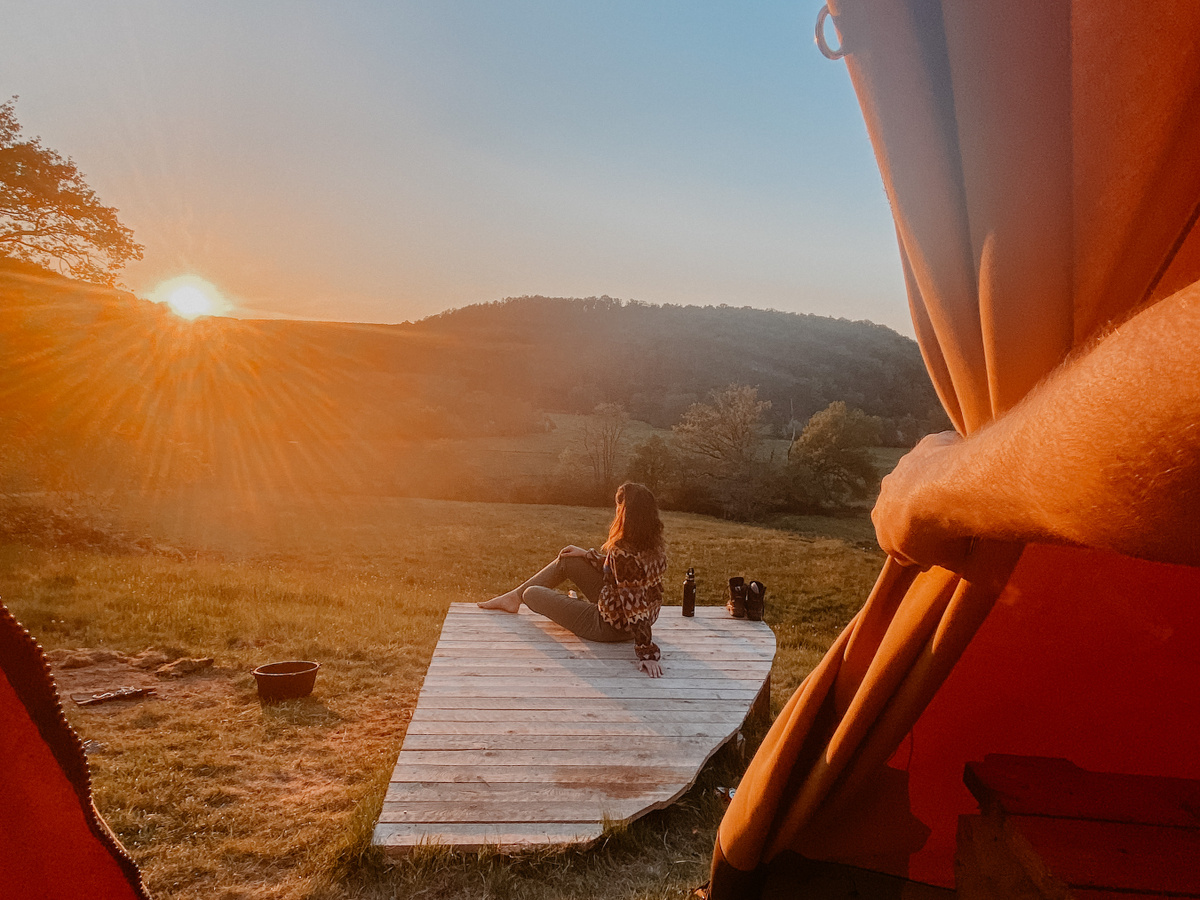Tipi with a view | Daymaker