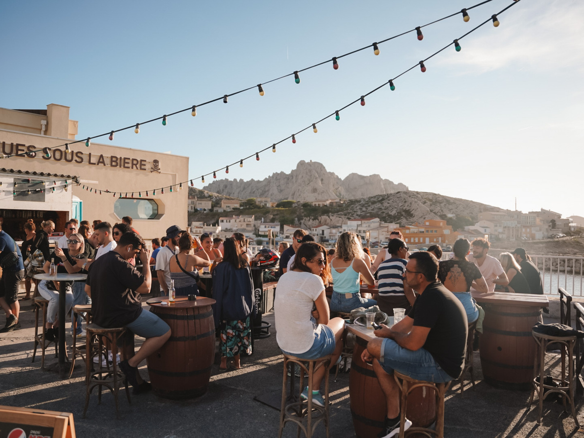 Sunset drinks in Les Goudes | Daymaker