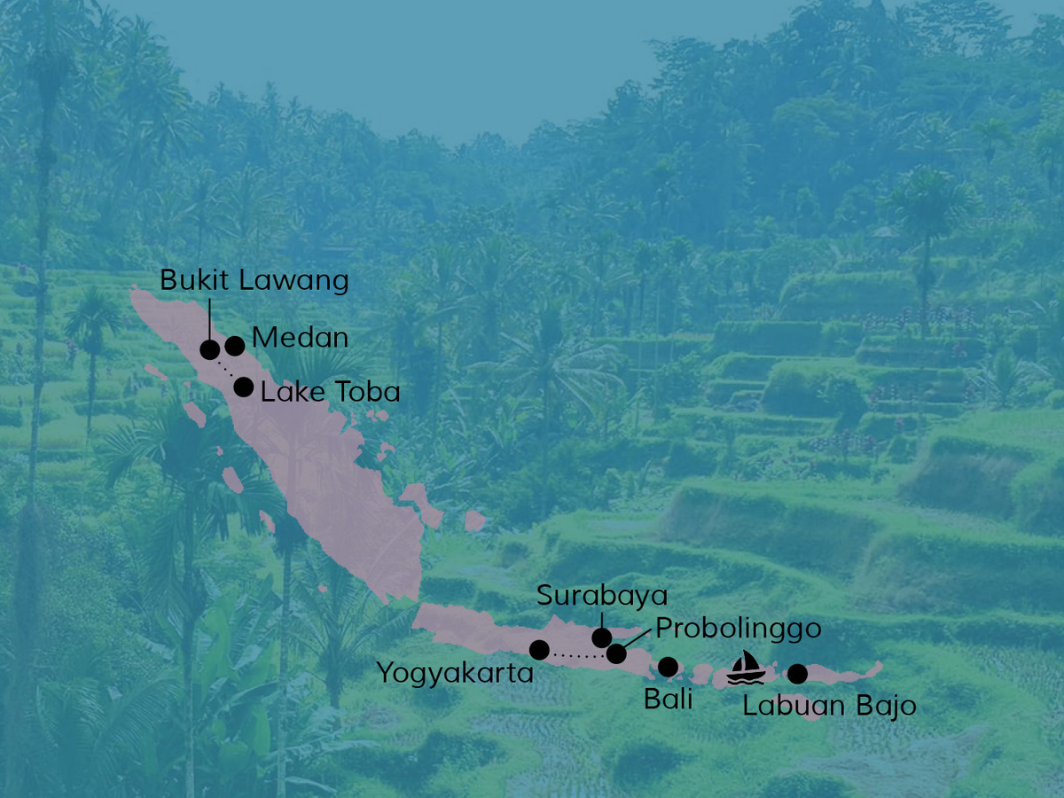 Reisroute Indonesie: 4 weken | Daymaker